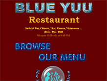 Tablet Screenshot of blueyuu.com